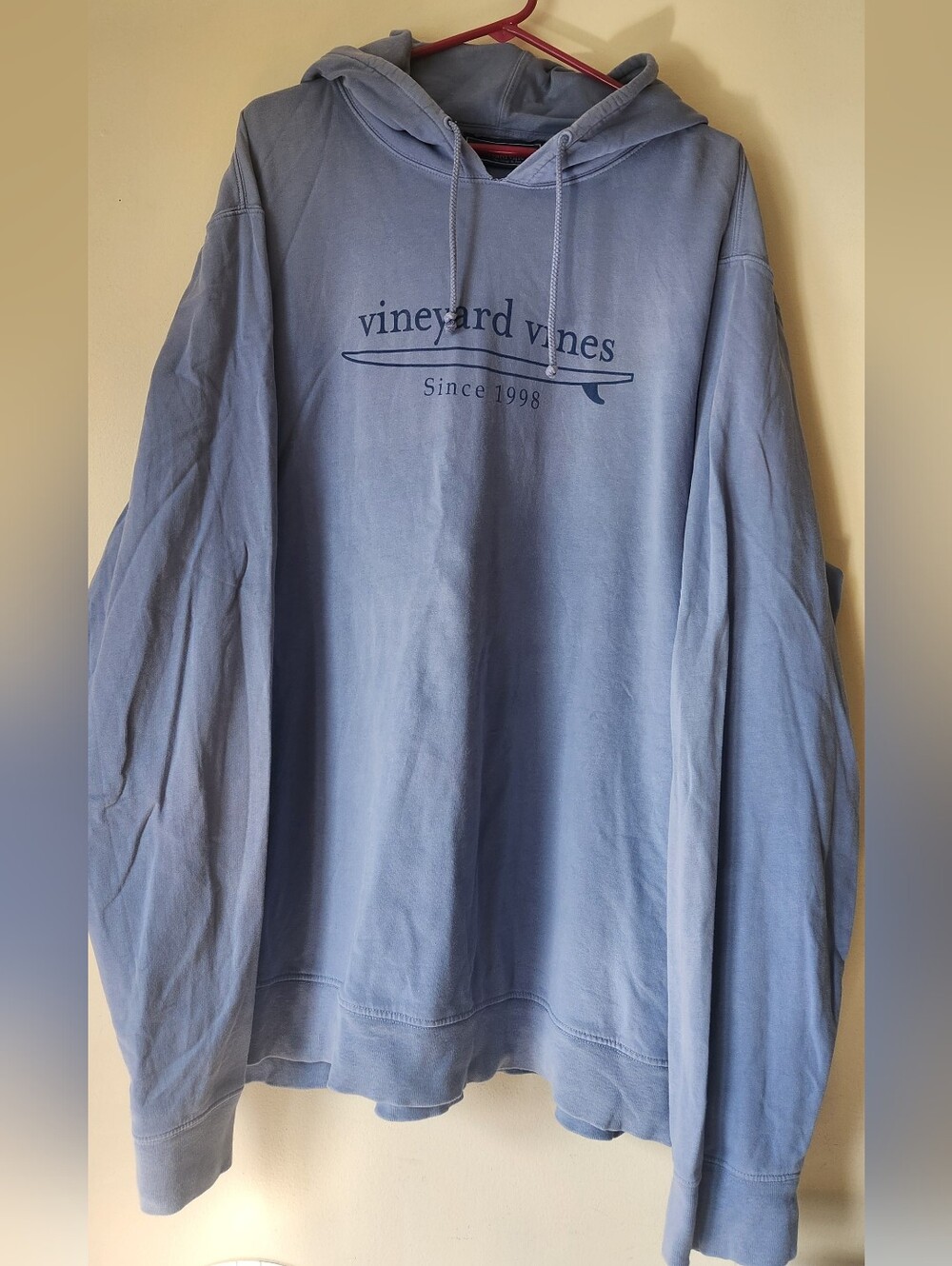 Vineyard Vines Men's Hoodie Cotton Blue/gray XXL